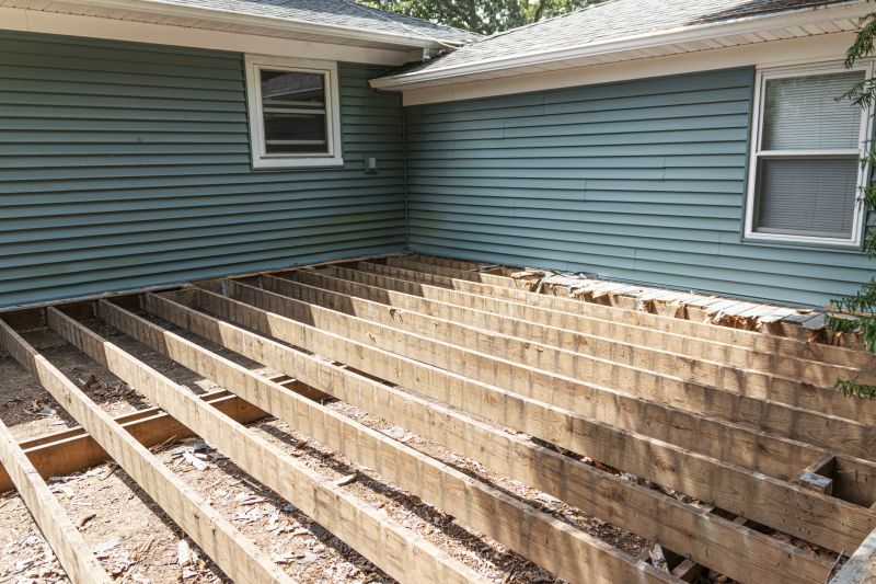 Deck Footing Replacement